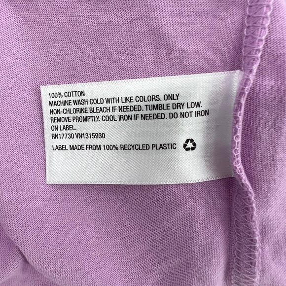 NWT Wild Fable Purple Crop Long Sleeve T-Shirt Size M Women’s - Picture 4 of 7